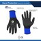 Ge Fully Dipped Coated Gloves, Foam Nitrile, Black, XL 24 PK GG222XL - alternate 2